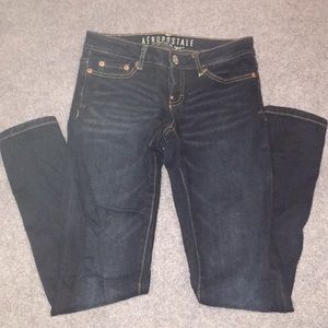 Dark blue wash jeans from Aeropostale